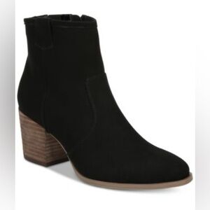 NEW CARLOS BY CARLOS SANTANA ROWAN ANKLE BOOTS IN BLACK 6.5 SEE PICS